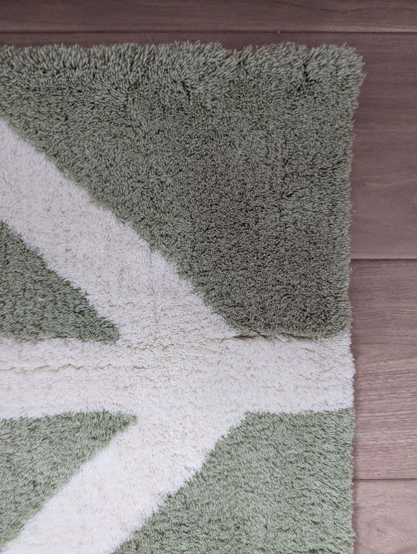 【廃盤】【オーダー】モモナチュラル　北欧風ラグ 130cm x 180cm