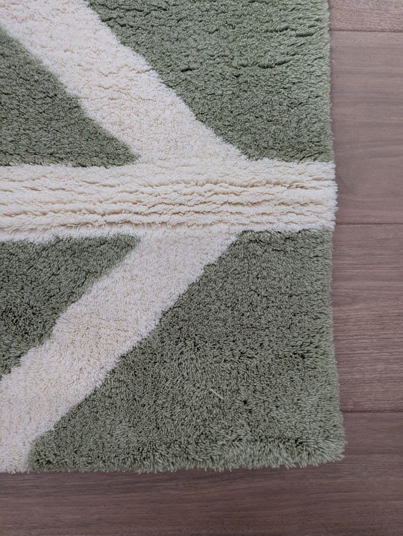 【廃盤】【オーダー】モモナチュラル　北欧風ラグ 130cm x 180cm