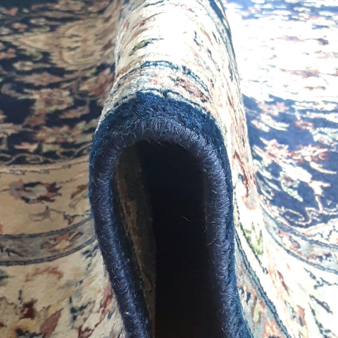 Y1154 高級ペルシャ絨毯 ウール100% 手織り 219×141㎝