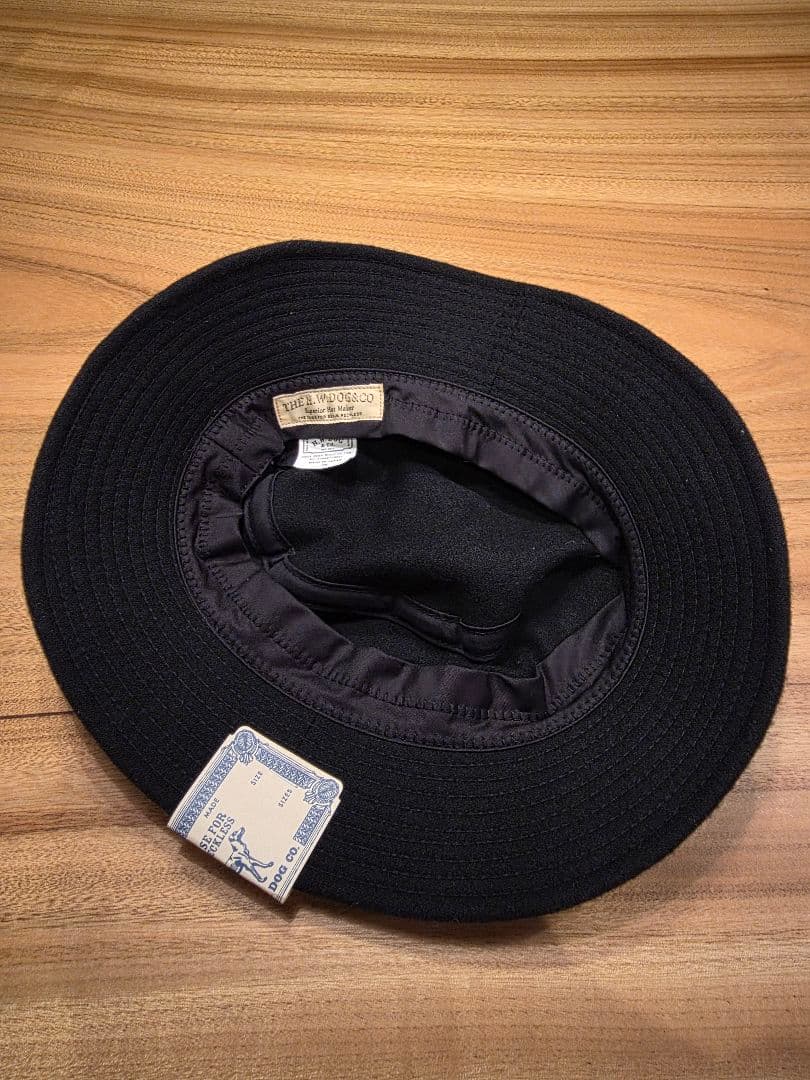 THE HW.DOG & CO. バケットハット 黒 38