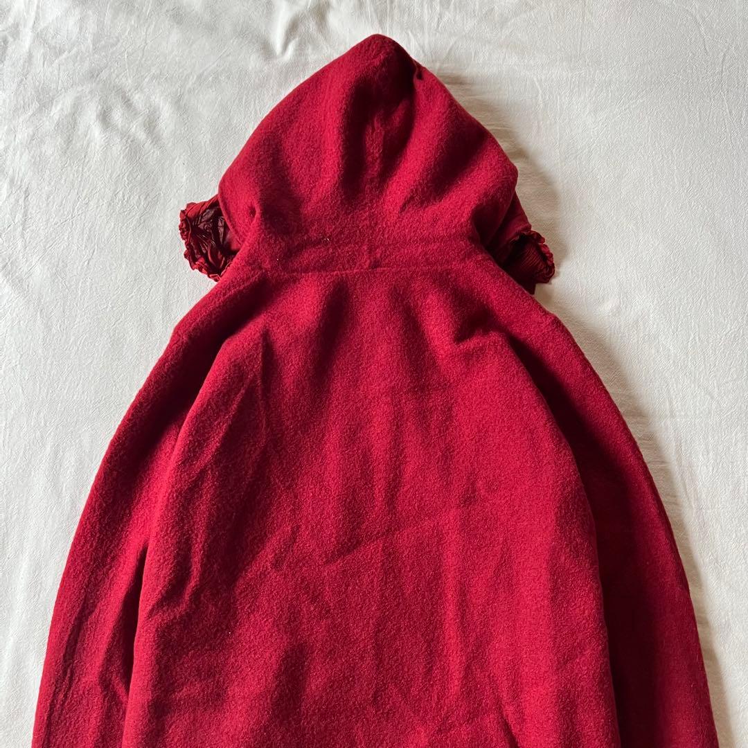 【新品】PINK HOUSE ジャケット ニット フーディ バラ 刺繍 レッド
