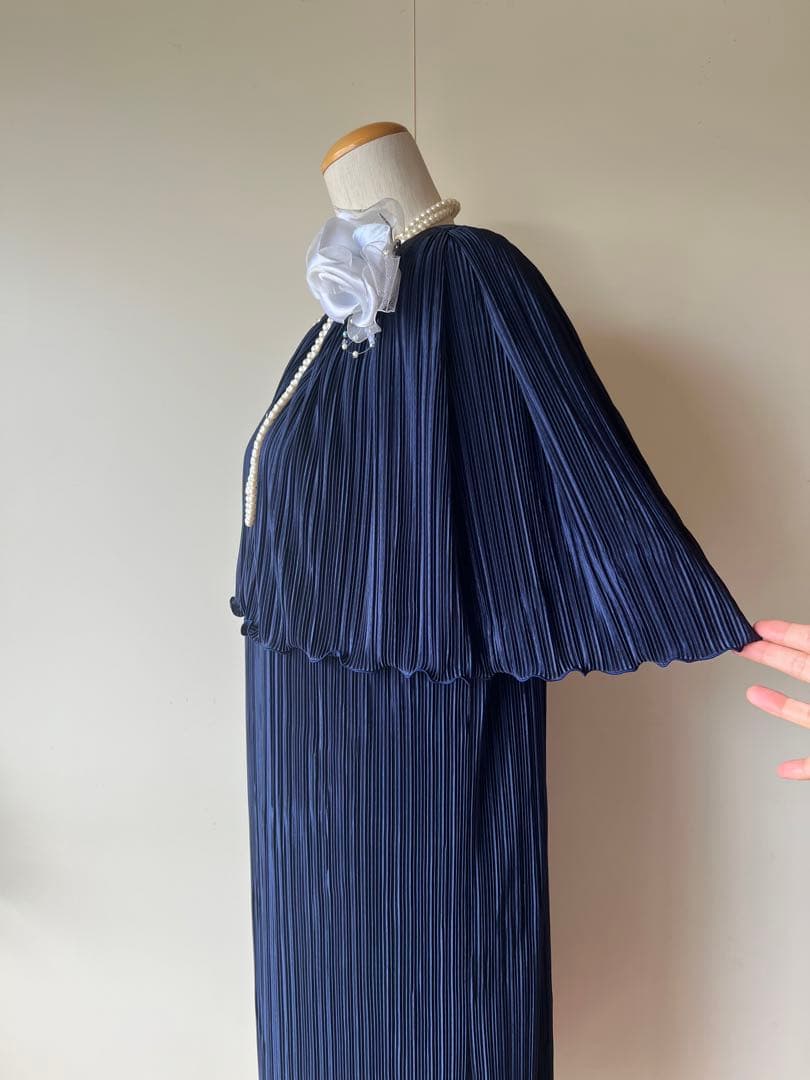 最終価格❤️新品ソワールドルチェ　日本製　プリーツアンサンブル