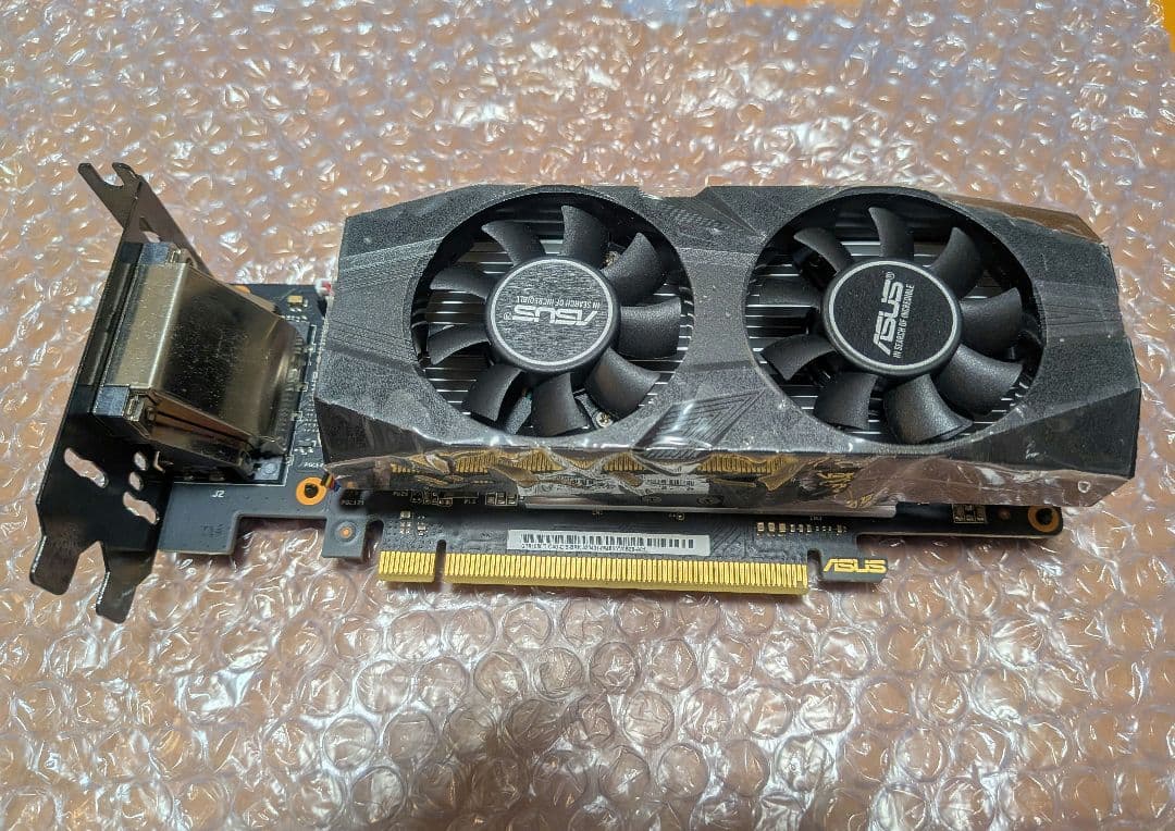 ASUS GTX1050TI-O4G-LP(※ロープロファイルブラケットのみ)