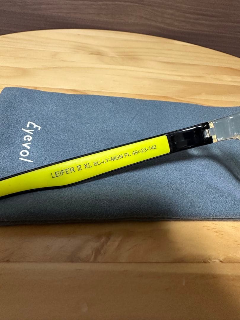 Eyevol LEIFER Ⅲ 偏光レンズ サングラス クリア ベッコウ