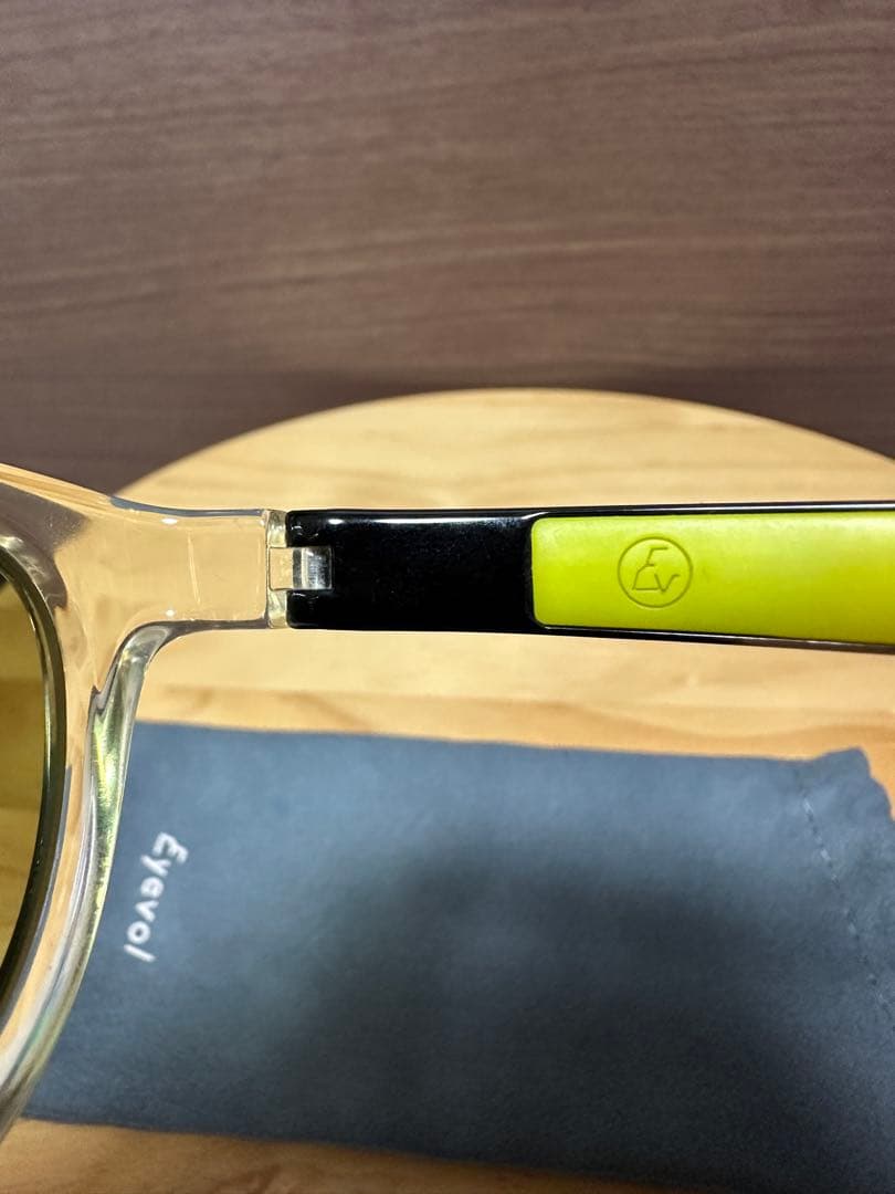 Eyevol LEIFER Ⅲ 偏光レンズ サングラス クリア ベッコウ