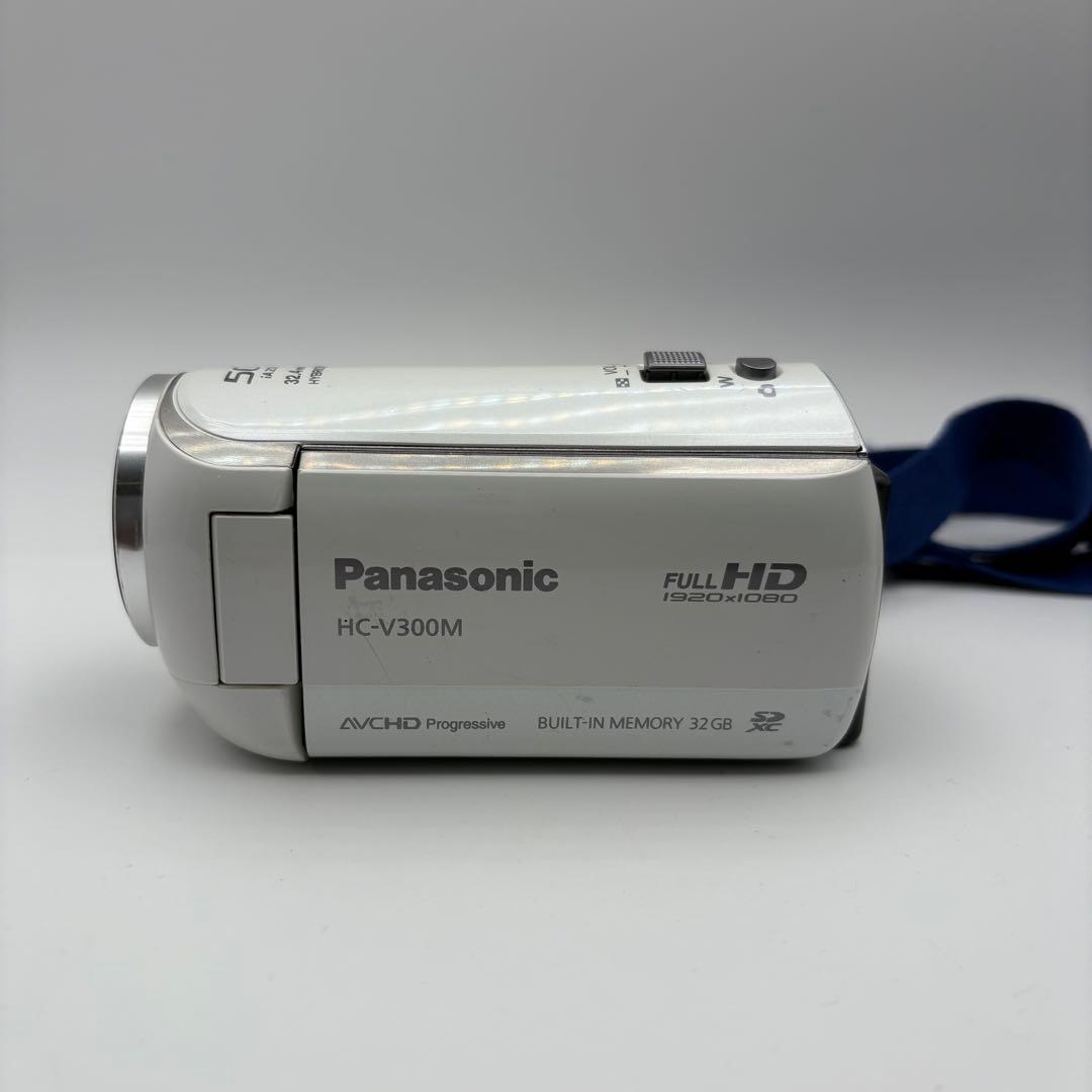 Panasonic HC V300M デジタルビデオカメラ ホワイト 動作確認済