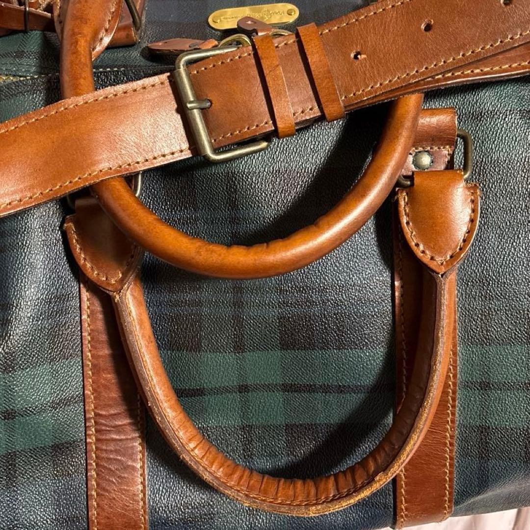 ポロ ラルフローレン ボストンバッグ チェック