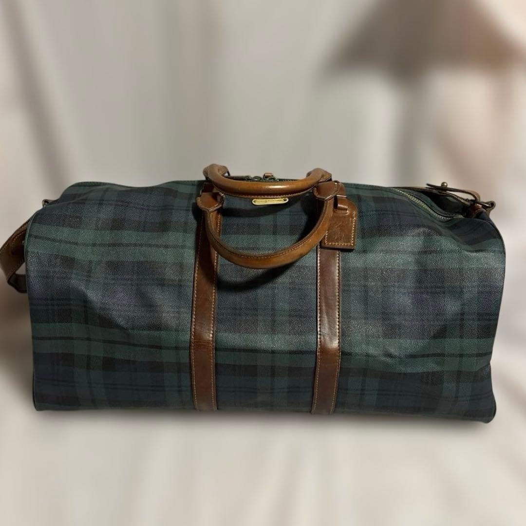 ポロ ラルフローレン ボストンバッグ チェック