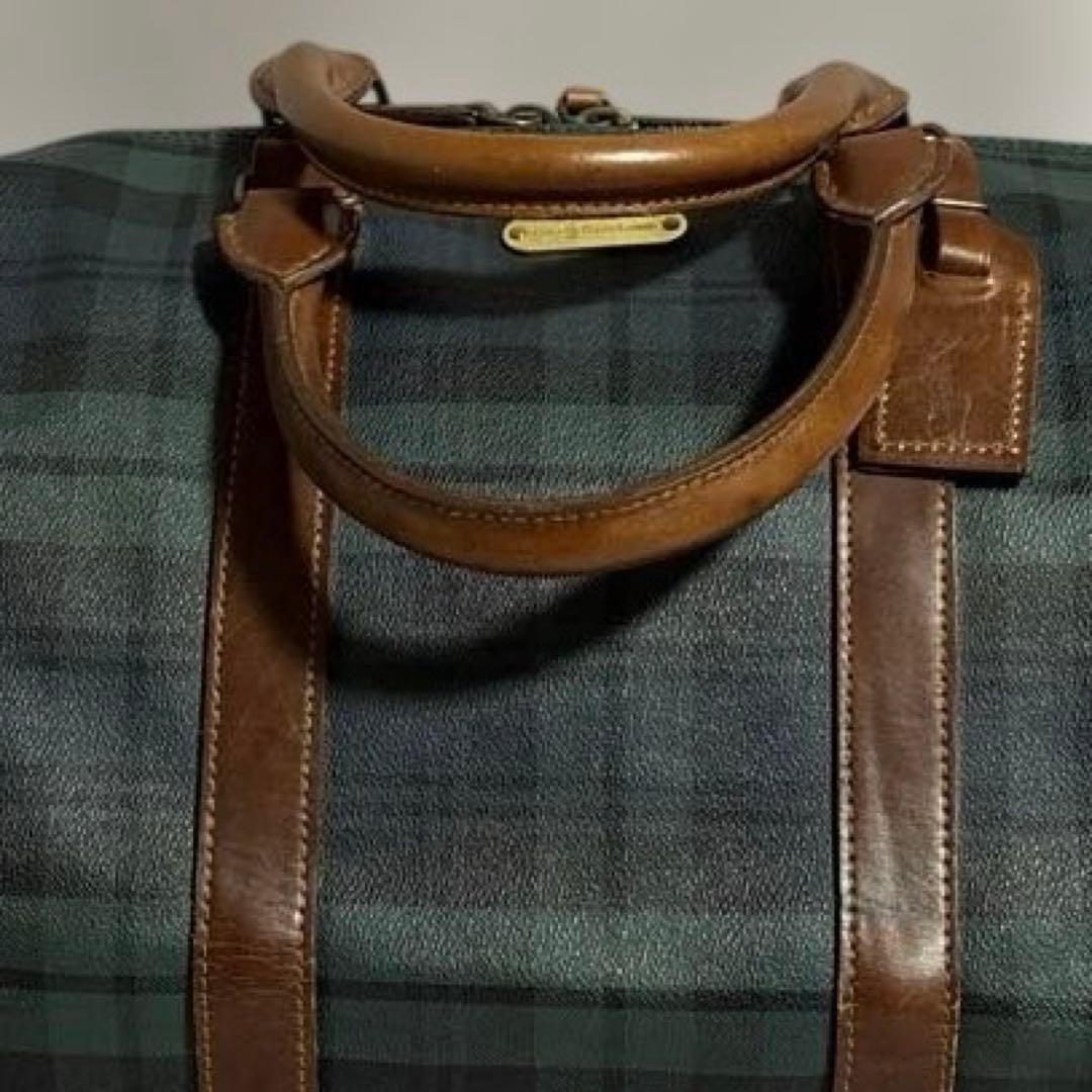 ポロ ラルフローレン ボストンバッグ チェック