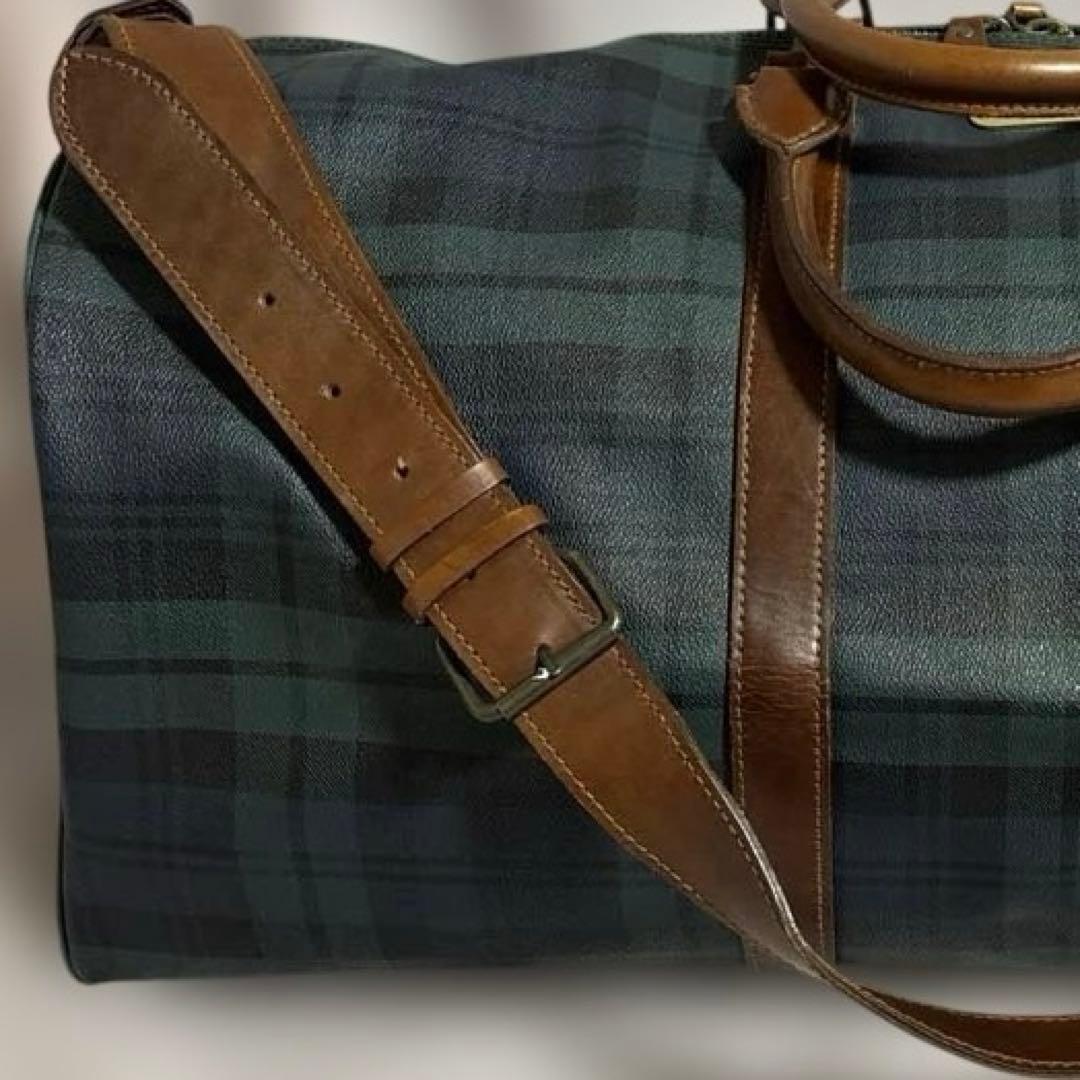ポロ ラルフローレン ボストンバッグ チェック
