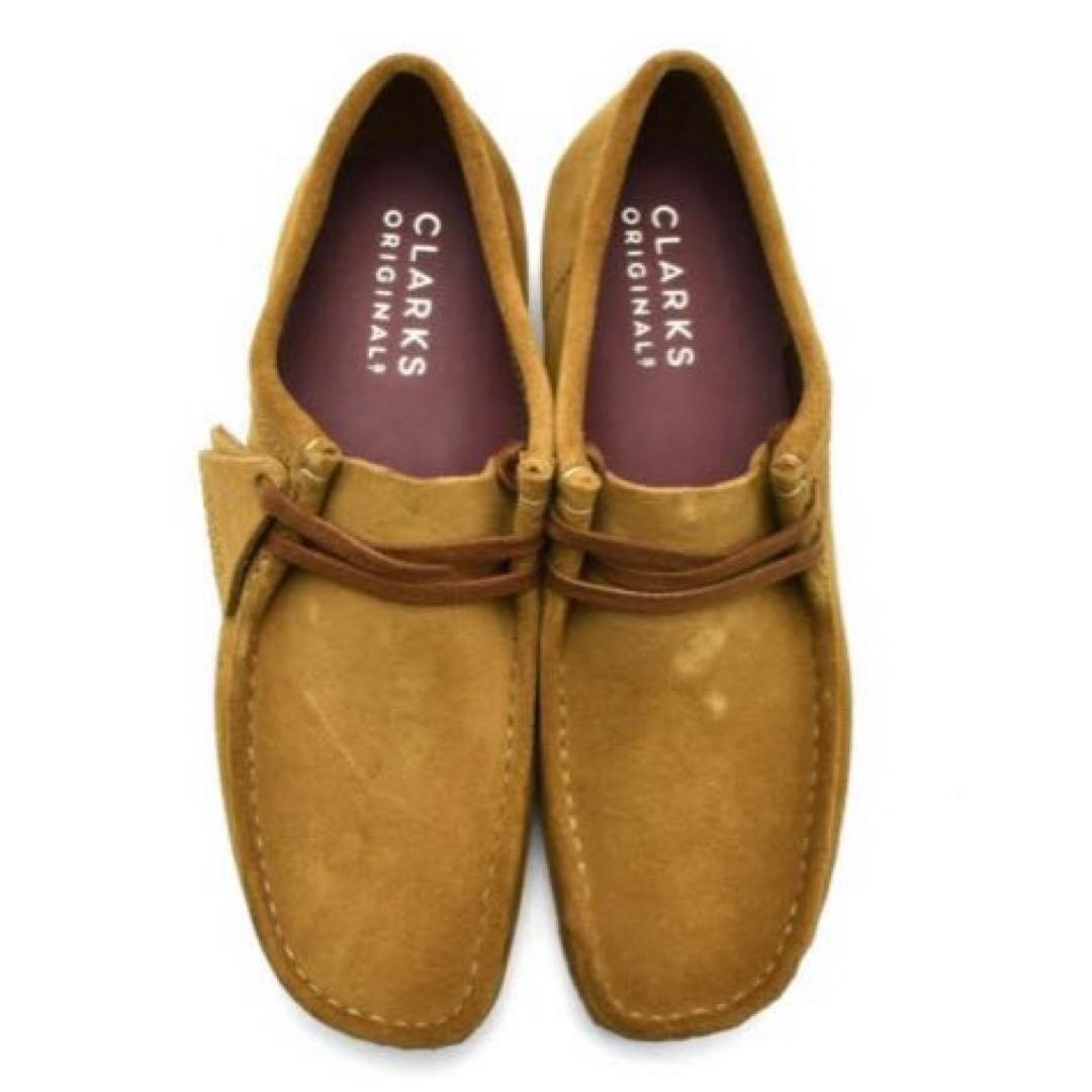 【新品未使用】2025年購入クラークス ワラビー8 ブラウン(コーラ)スエード