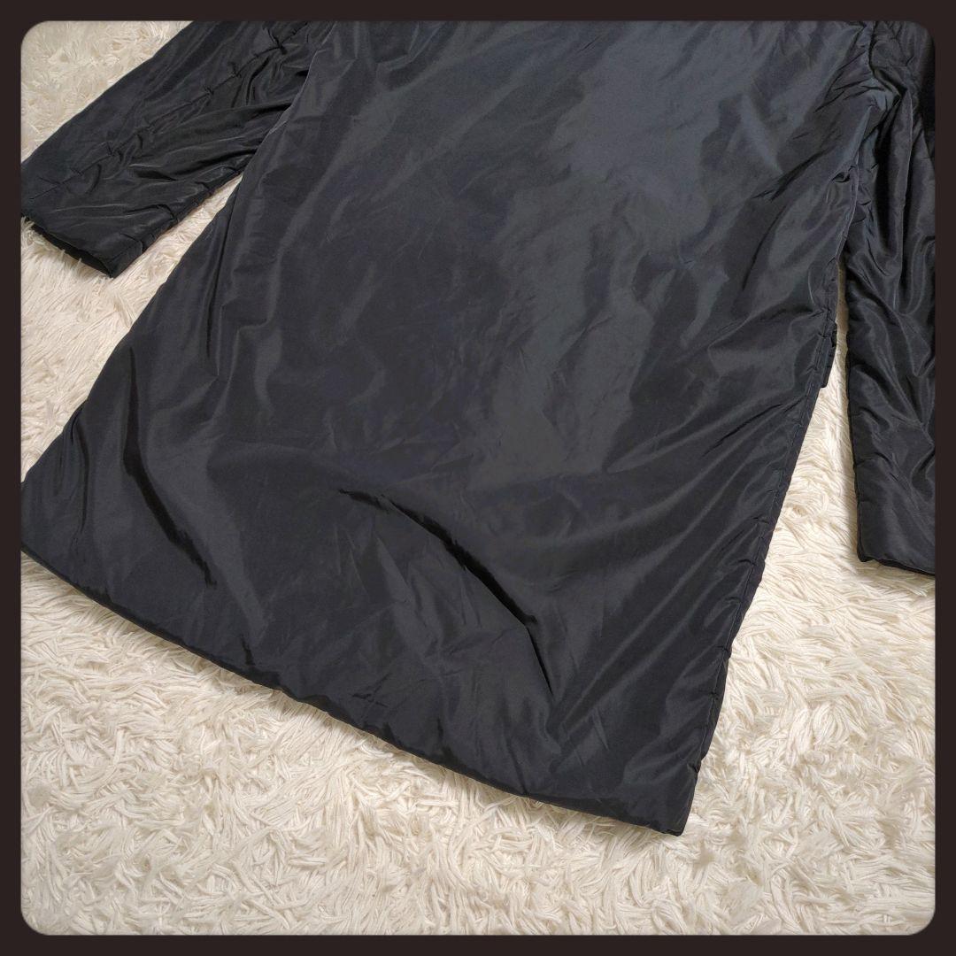 【美品・人気モデル】プラダ☆ダッフルコート フーデッド ナイロン Lサイズ