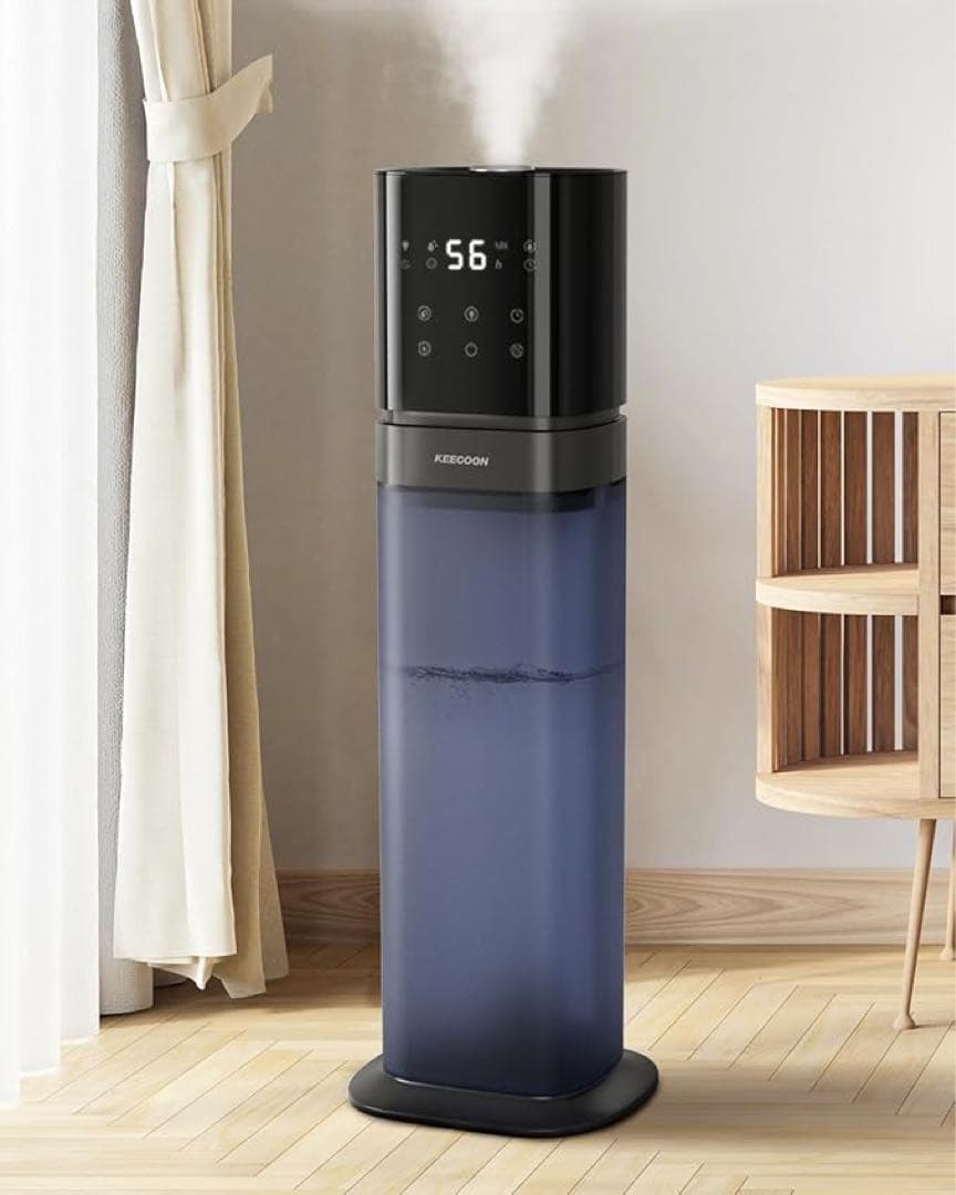 ⭐️ KEECOON 加湿器 大容量 8L加湿器 大容量タンク 360°ミスト機能