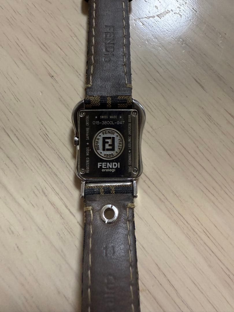 FENDI 腕時計 015-380L-947 ダイヤモンド装飾 レディース