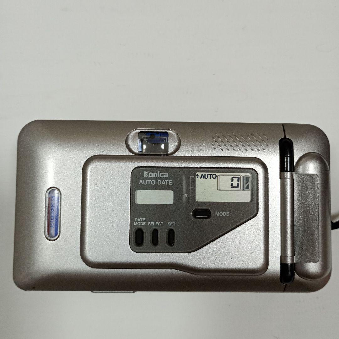 【美品】Konica コンパクトフィルムカメラ BiG mini A4 シルバー