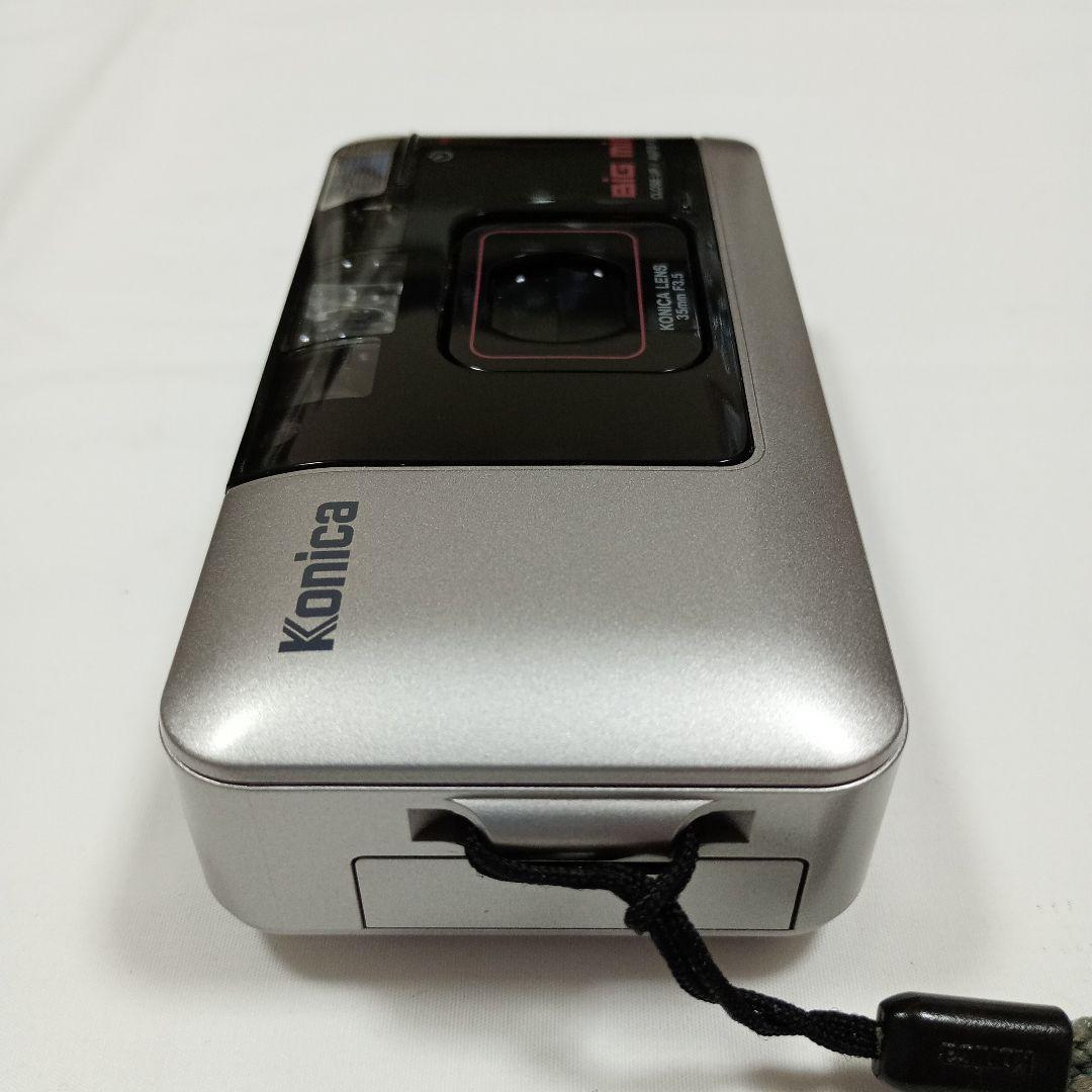 【美品】Konica コンパクトフィルムカメラ BiG mini A4 シルバー