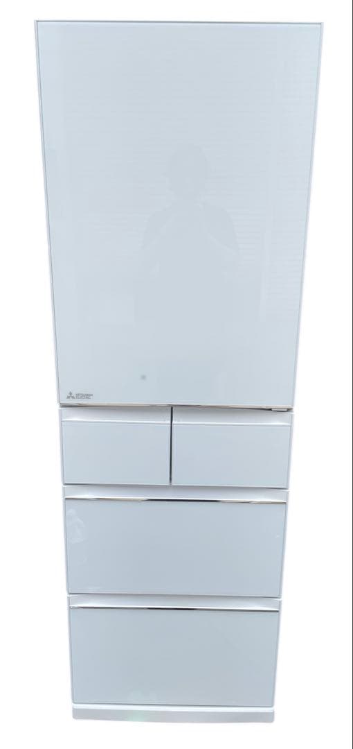 大阪 引き取り歓迎 三菱 冷蔵庫 5ドア 455L 右開き MR-B46Z-W2