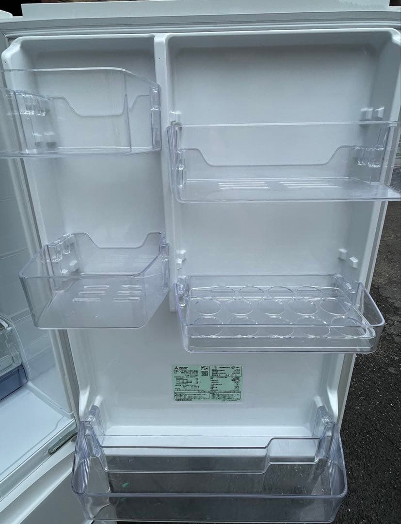 大阪 引き取り歓迎 三菱 冷蔵庫 5ドア 455L 右開き MR-B46Z-W2