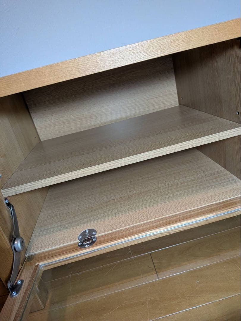 ■送料込■無印良品 木製テレビボード 棚 収納 木製家具 TV台 廃盤家具