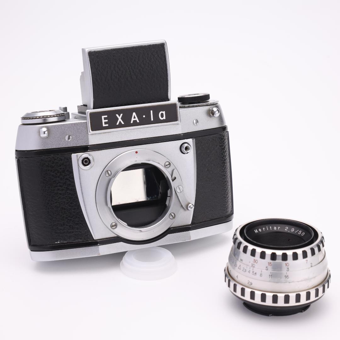 IHAGEE（イハゲー）社「EXA・1a」とMeritar 50mm F2.9