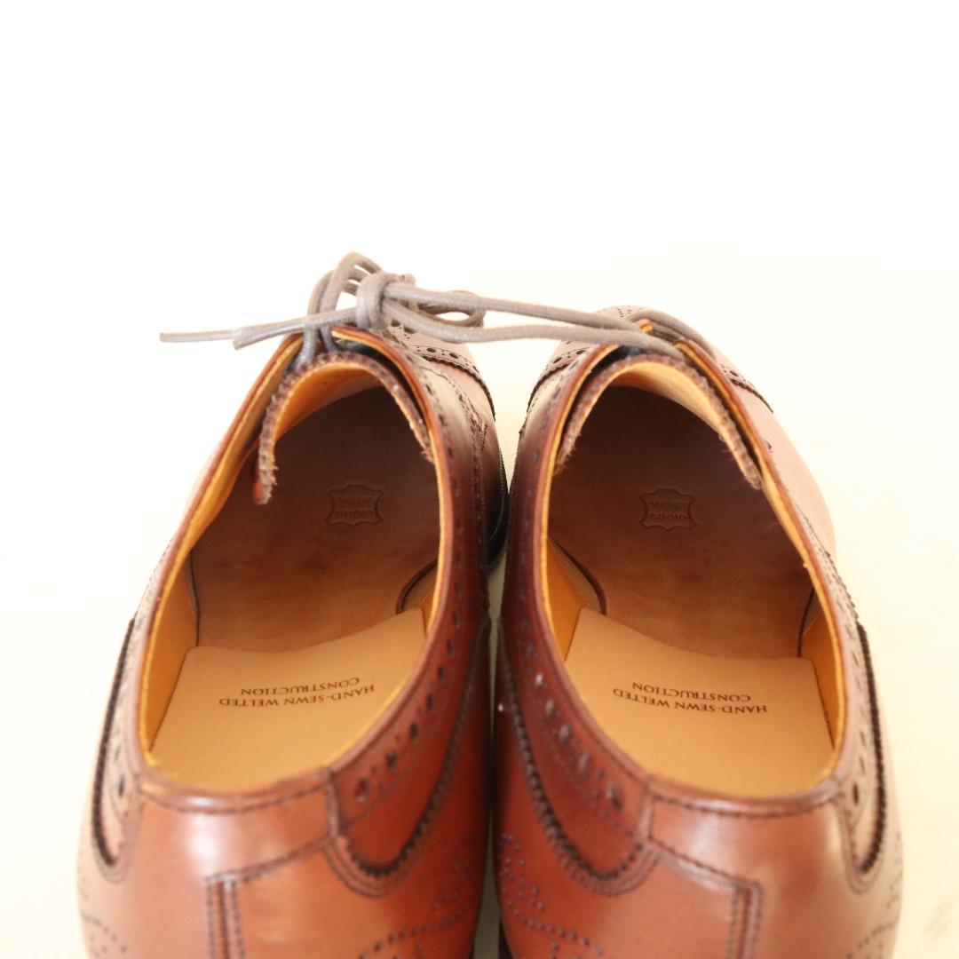 未使用ユニオンインペリアルベガノカーフ　ストレートチップ　8.5 26.5cm