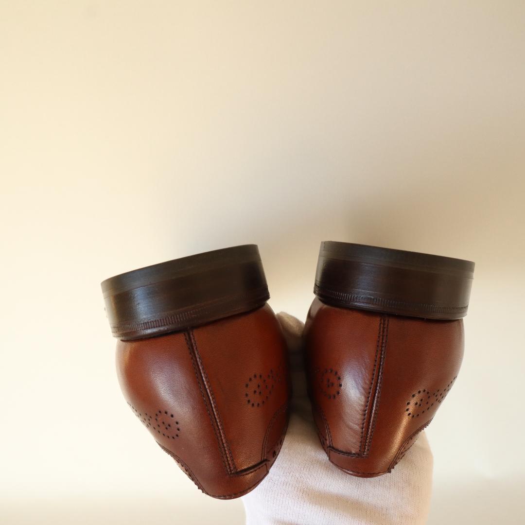 未使用ユニオンインペリアルベガノカーフ　ストレートチップ　8.5 26.5cm