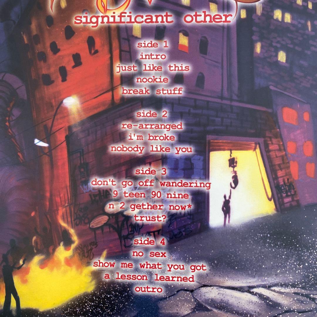 中古レコード　significant other Limp Bizkit