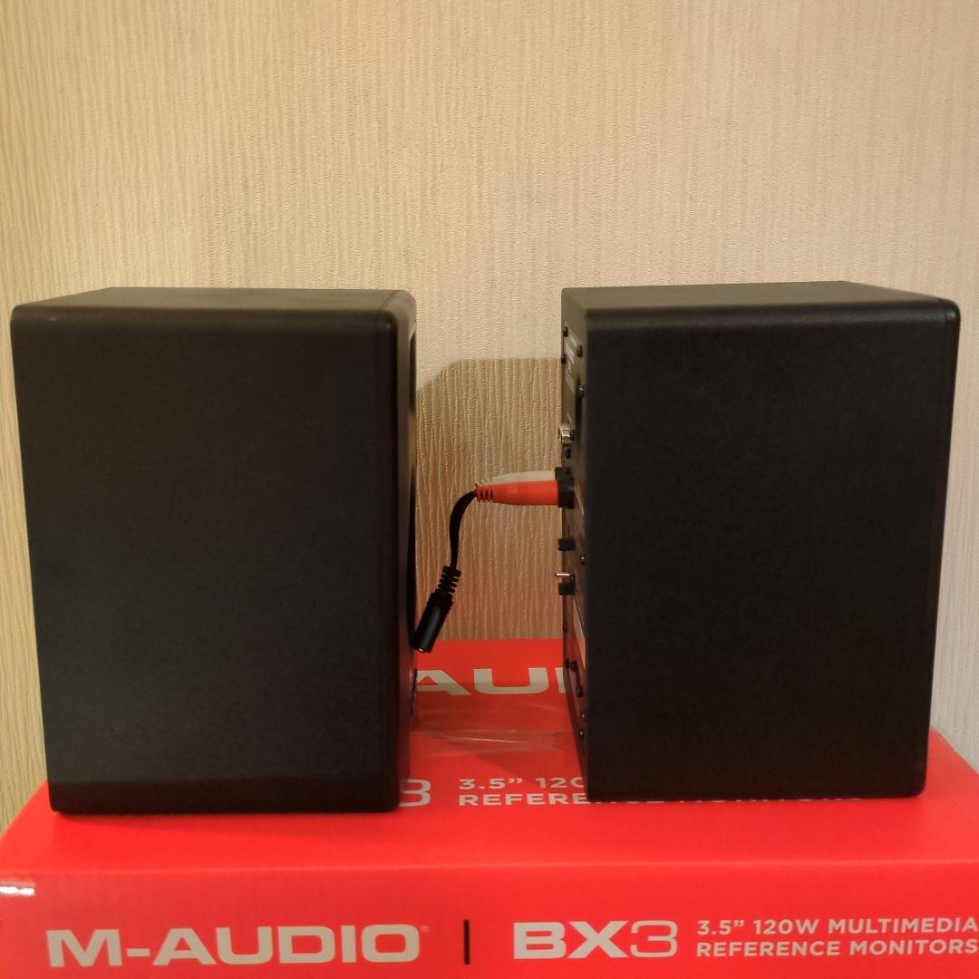 M-AUDIO BX3 120W モニタースピーカー