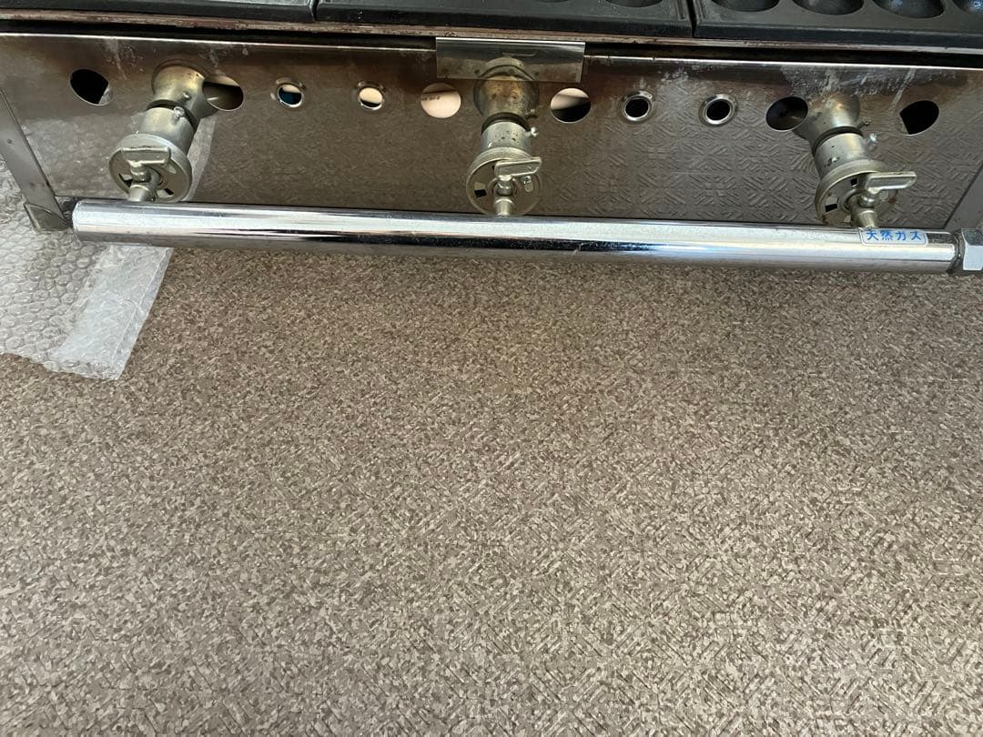 たこ焼き器３枚x24 72穴　屋台　飲食　天然ガス