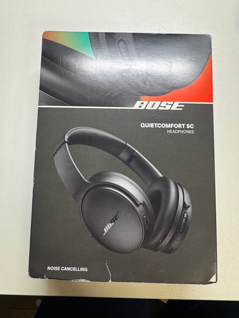 美品！Bose QuietComfort SC Headphonesブラック