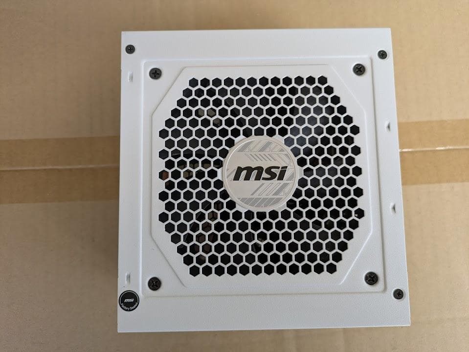 電源ユニット MSI MAG A850 GL PCIE5 WHITE 80PLUS GOLD