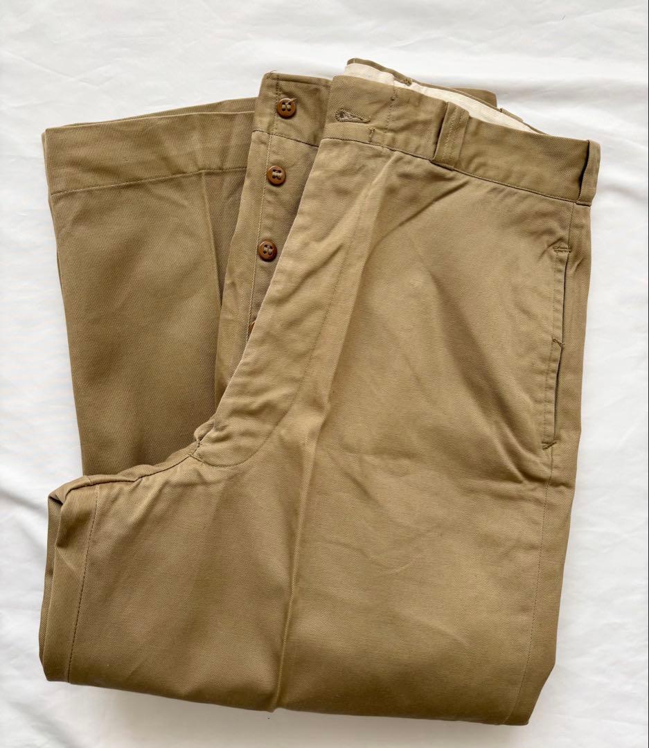 K*6様 50's US Army M-52 Chino Trousers W3