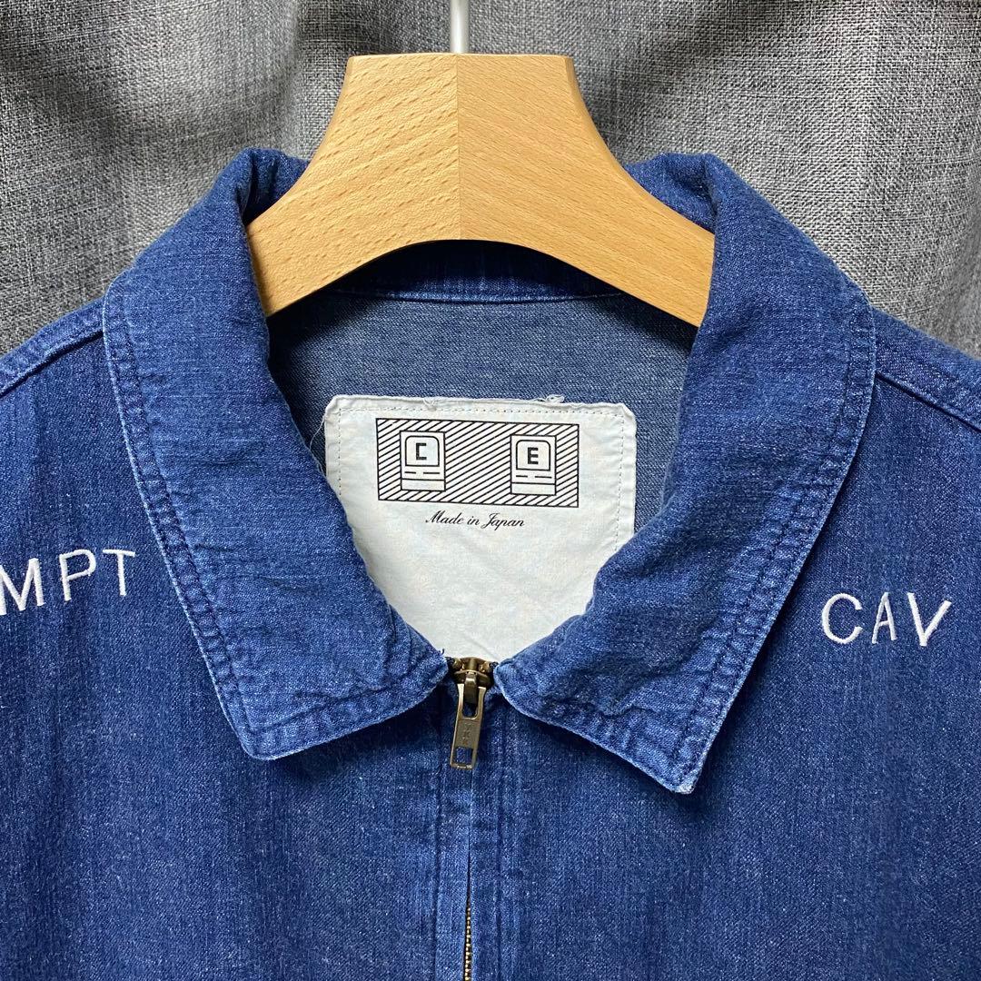 C.E CAVEMPT シーイー DENIM ZIP JACKET #2 XL