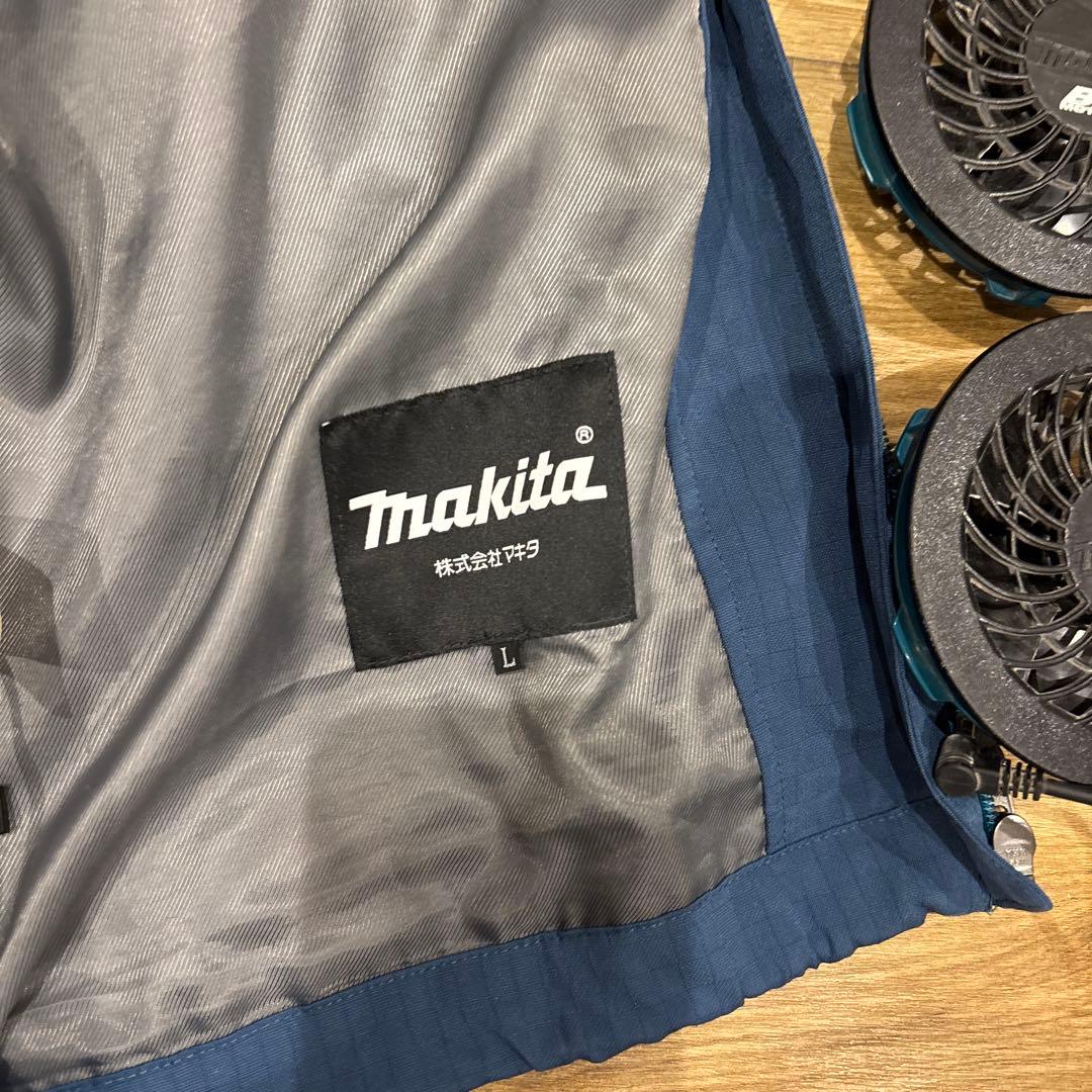 3万円相当！Makita 冷却ファン付きベスト ネイビー