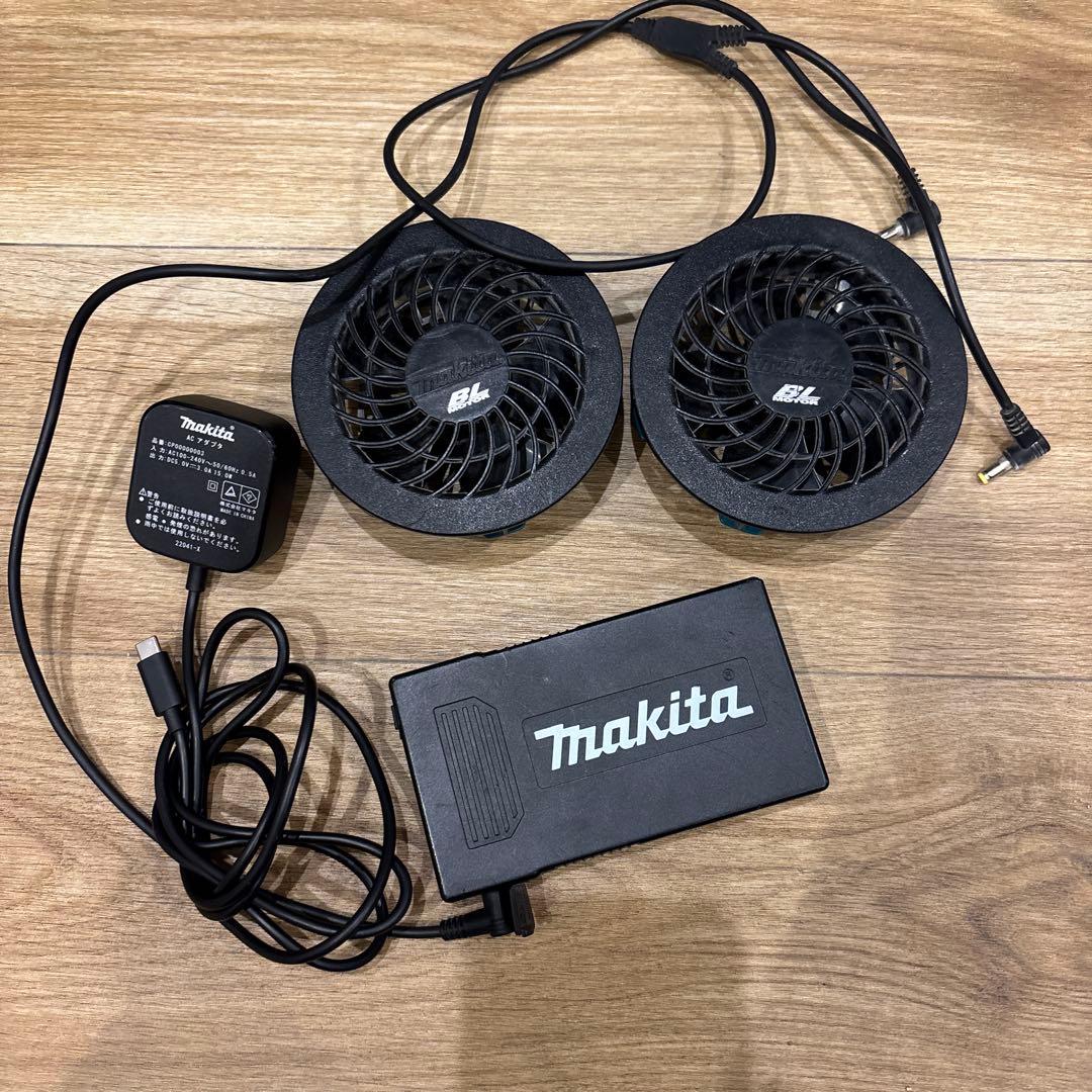 3万円相当！Makita 冷却ファン付きベスト ネイビー