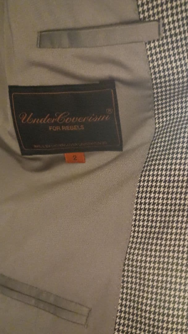 アンダーカバー　UNDERCOVERジャケット ジョニオPURPLE期