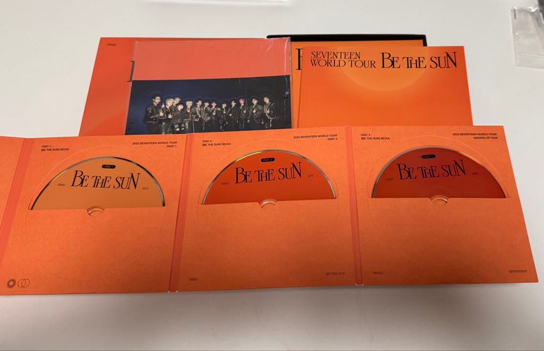 SEVENTEEN BE THE SUN デジタルコード DVD トレカ