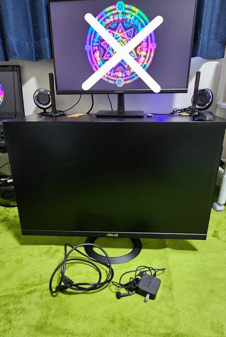 ASUS ディスプレイモニター VZ279/27インチ・動作品/確認済み