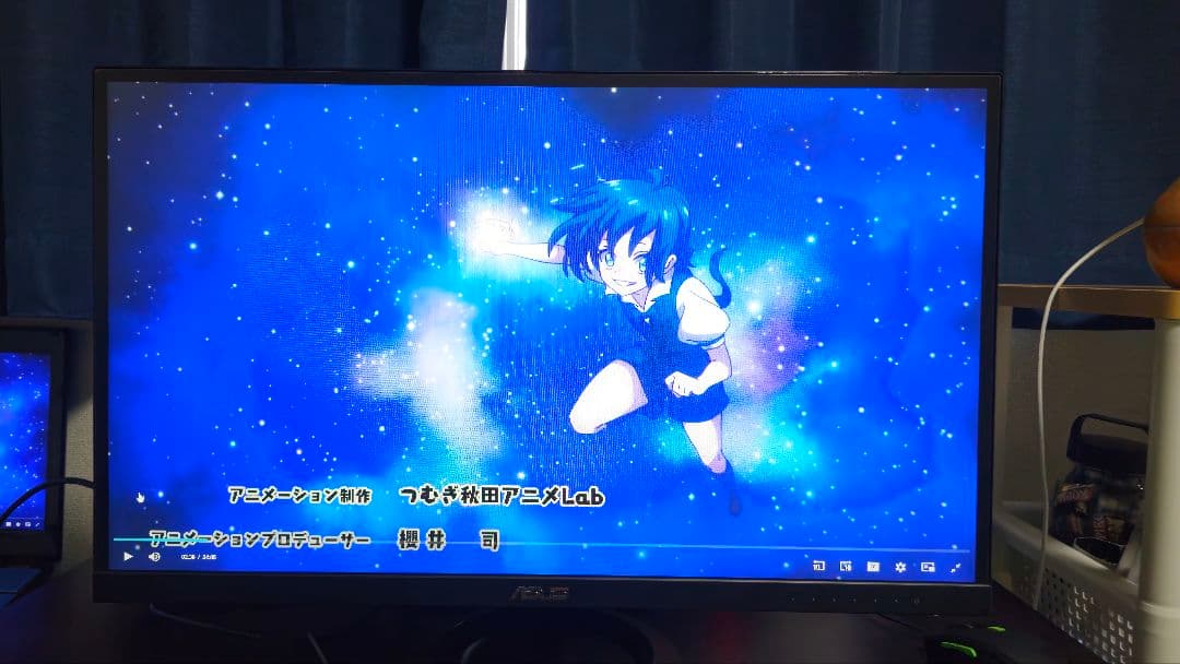 ASUS ディスプレイモニター VZ279/27インチ・動作品/確認済み