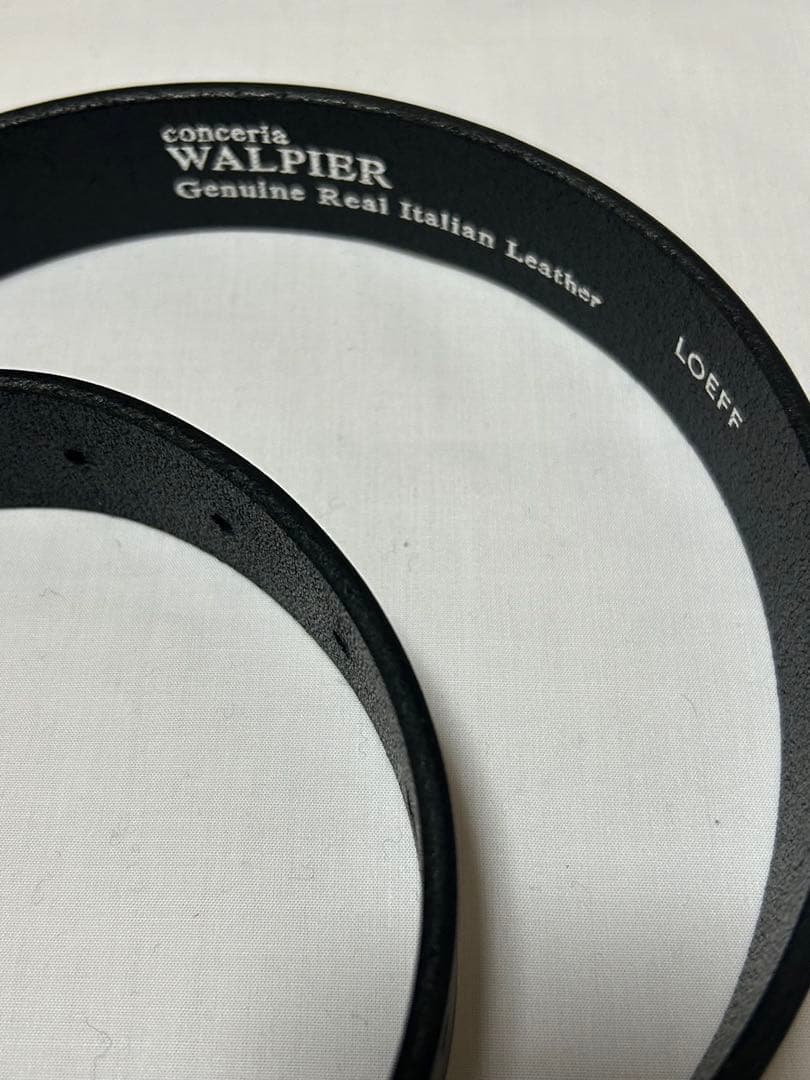 【新品未使用】＜LOEFF＞スクエアバックル ベルト