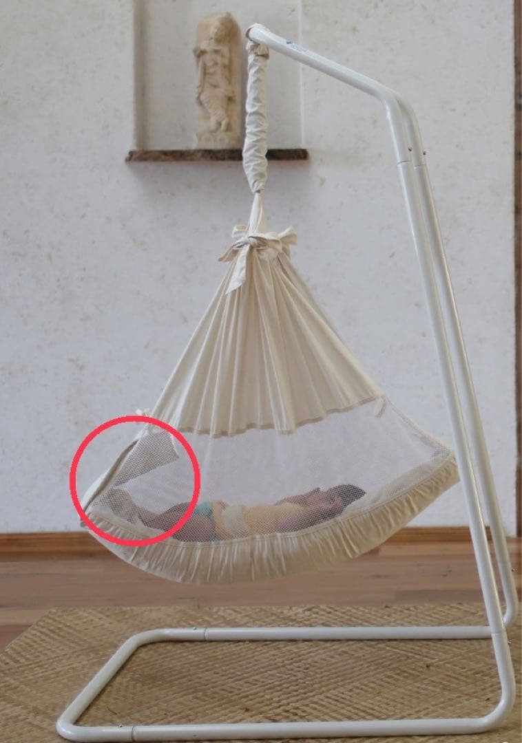 アンビー　ベビー　ハンモック　Amby ベビーベッド　ネントレ