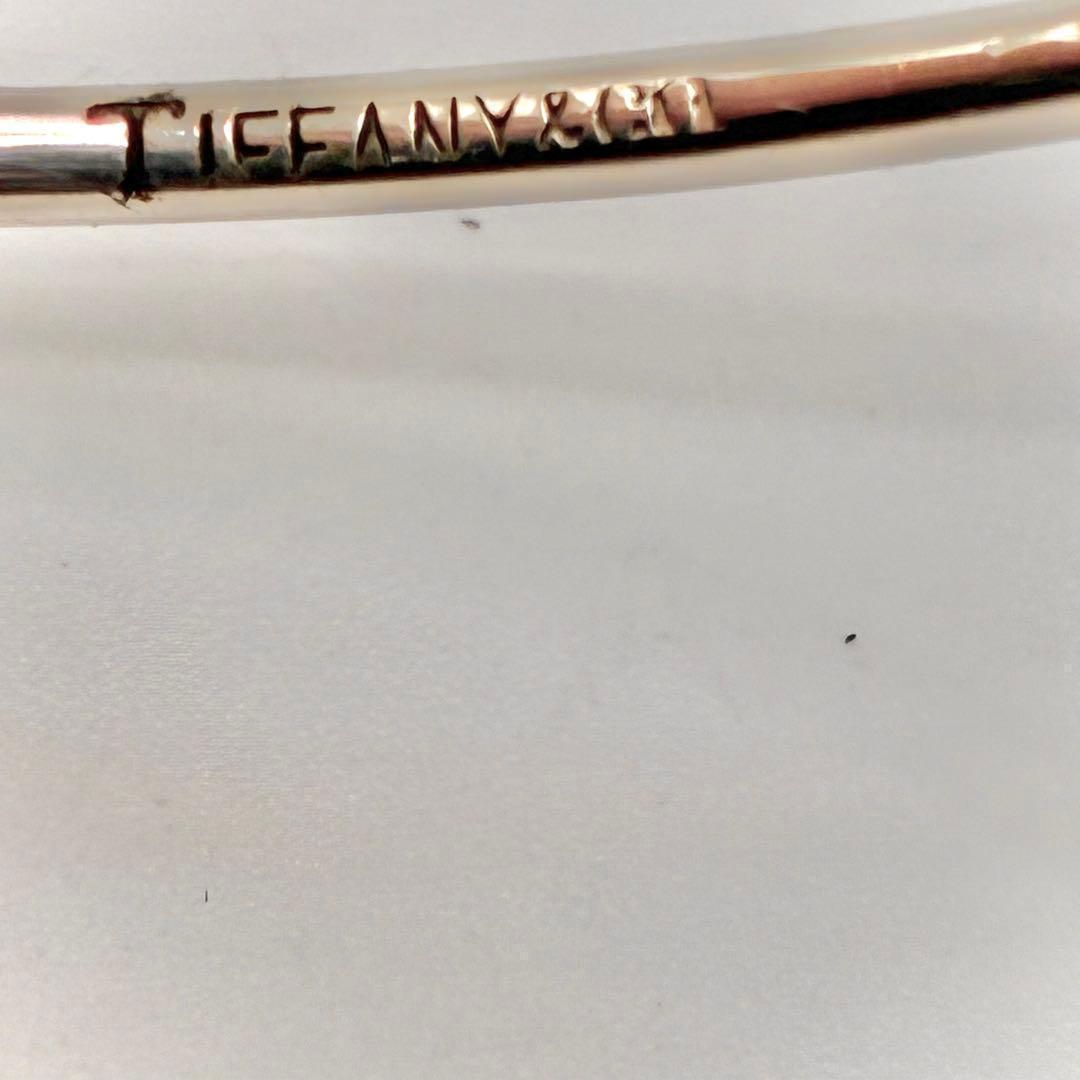 オールドティファニー フック＆アイ ラブノット バングル コンビ 925×750