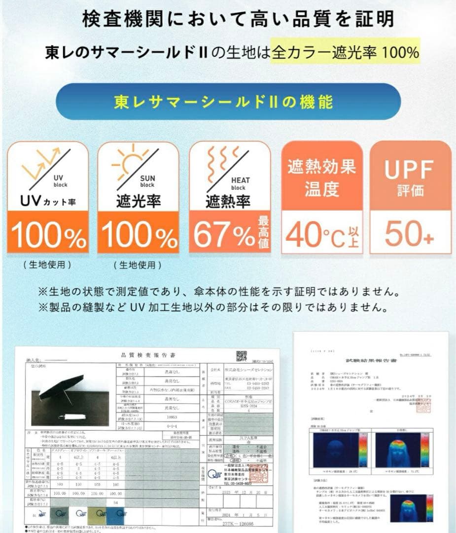 新品 ユニセックス COKAGE+ACTIVE 自動開閉　東レサマーシ
