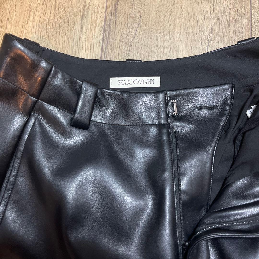 SeaRoomlynm ECOレザーパンツ