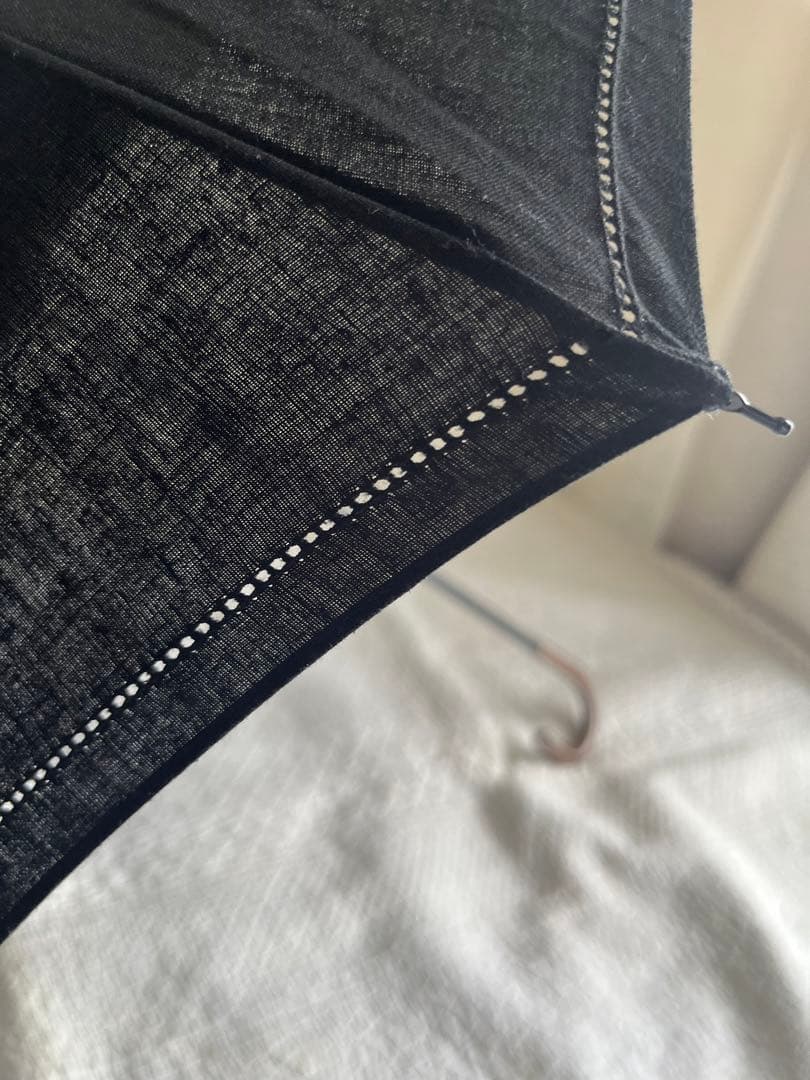 美品　中川政七商店　折りたたみ日傘　黒