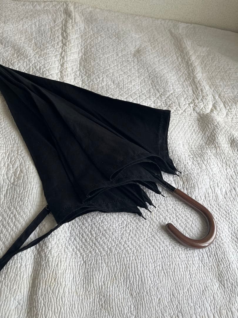 美品　中川政七商店　折りたたみ日傘　黒