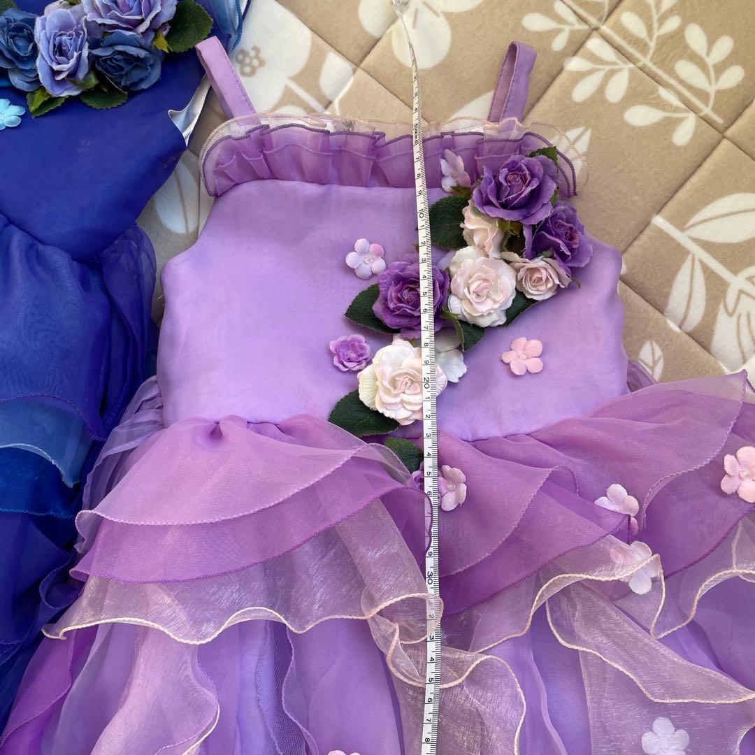 ロングドレス　スタジオアリス　青色　薄紫色　まとめ売り　ハロウィン