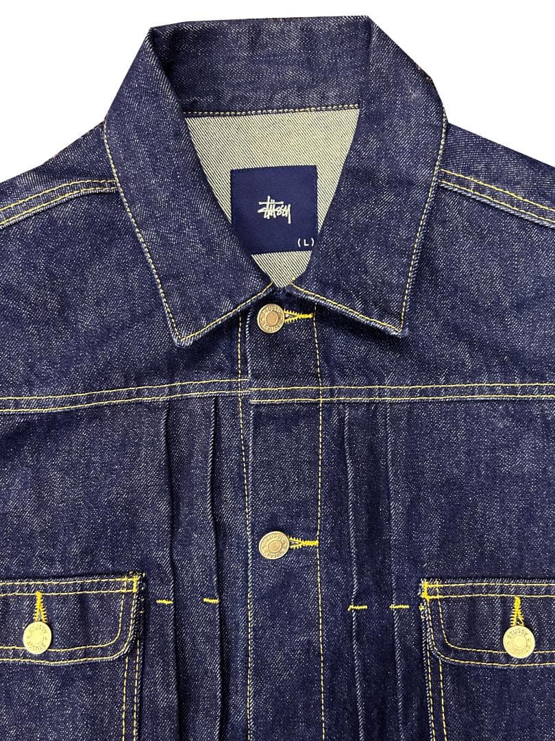 Stussy ステューシー インディゴ デニムジャケット Lサイズ