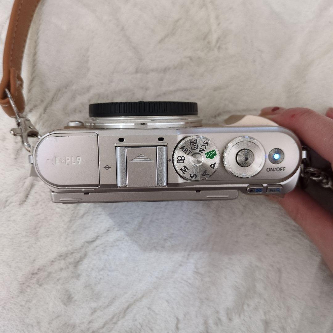 OLYMPUS E-PL9 レンズ2個付 9点セット ブラウン 初心者カメラ