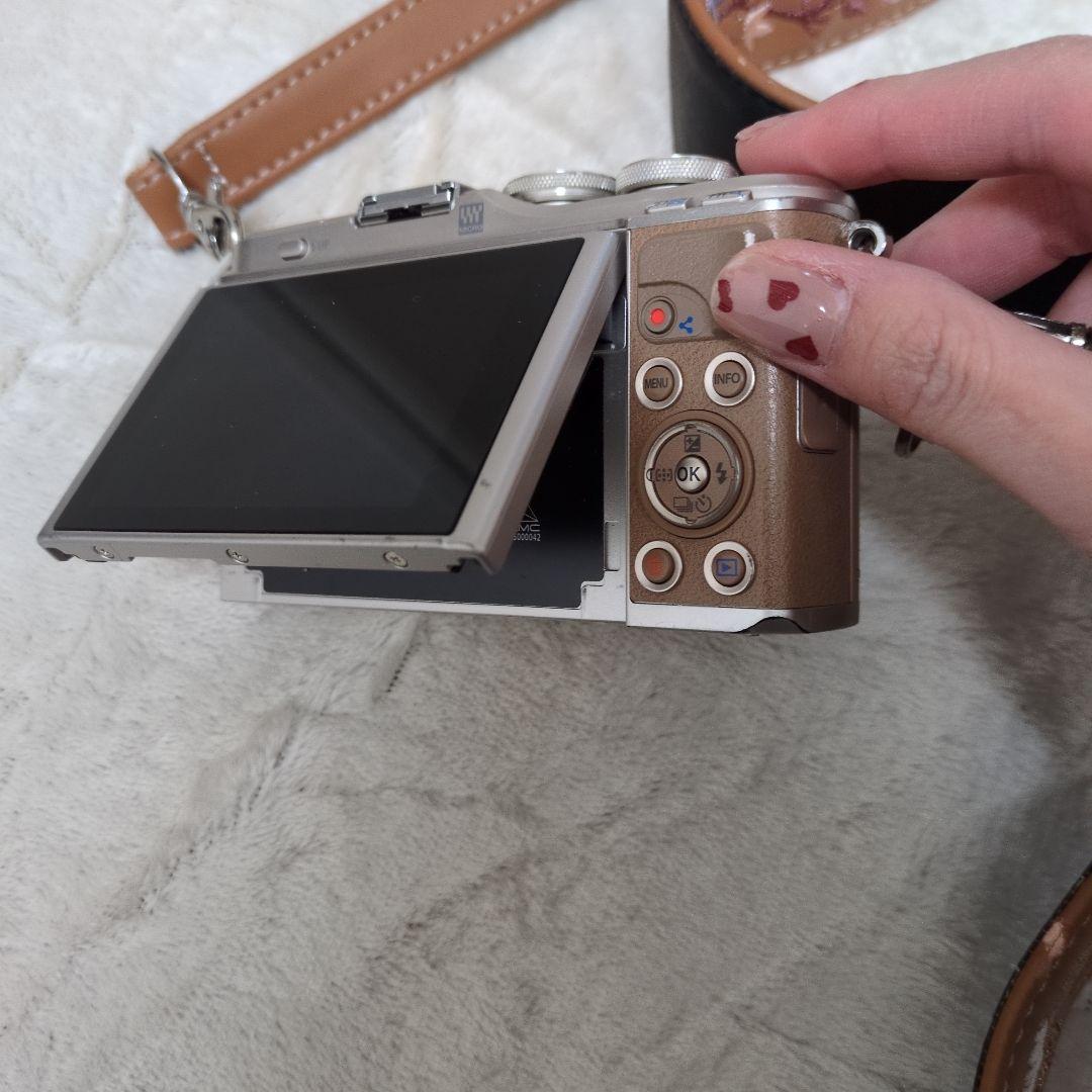 OLYMPUS E-PL9 レンズ2個付 9点セット ブラウン 初心者カメラ